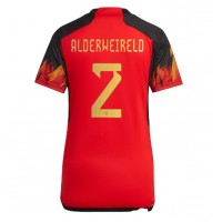 Ženski Nogometni dresi Belgija Toby Alderweireld #2 Domači SP 2022 Kratek Rokav
